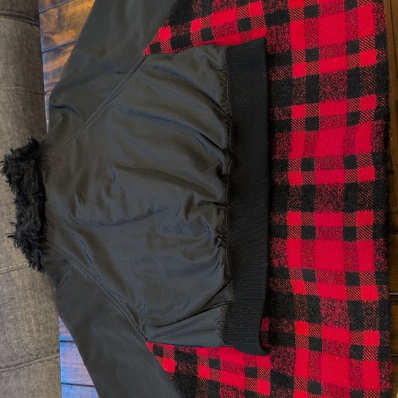 Thakoon Buffalo Plaid Cape Back Jacket - Picture 13 of 14